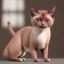 Placeholder: One Siamese cat Hipathy style