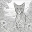 Placeholder: coloring page of nature,only black and white background, 32k, much details, dark outlines,vector --ar 2:3