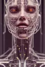 Placeholder: cyberpunk, head, scream women, portrai, face cry, perfect skin, tron, cyborg, robot, cyborg, seven , perfekt, real, dream, hr giger