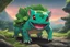 Placeholder: Bulbasaur in 8k Hayao Miyazaki draw style, neon effect, close picture, highly detailed, high details, detailed portrait, masterpiece,ultra detailed, ultra quality