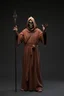 Placeholder: russian monk for a horror , silent hill style, 3d model, t-pose, full length, a pose