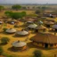 Placeholder: Growing African village