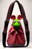 Placeholder: Fashion bag made with muppet fabric, fashion photo studio, clean background, unreal engine 5, ray tracing, RTX, lumen lighting, ultra detail, volumetric lighting, 3d.