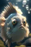 Placeholder: Fluffy fish ,Epic,unreal engine 5, 8k resolution, photorealistic, ultra detailed