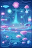 Placeholder: Step into a mesmerizing sonata where the delicate dance of flora and circuits unfolds as ephemeral lines of code. The characters from South Park, transformed into stunning biomechanical entities, navigate this surreal landscape. Their familiar faces take on a new, otherworldly charm as they become part of the intricate tapestry of nature and technology.