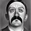 Placeholder: Adolf hitler selfportrait as a clown from israel