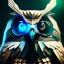 Placeholder: intricate details, realistic, octane, unreal engine, portrait, natural lighting,zoomed out + portrait, volumetric lighting, shiny,extreme detail, Photorealism, High detail, Hyper realistic Owl in forest, macro lens blur,abstract paint, sharp,eos5d mark 4, ef 85mm 5.6, focus, trending by artstation