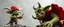 Placeholder: knitted goblins and an ogre