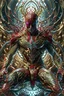 Placeholder: Fhoto full body, reality, Raw, spiderman as king god war, digital art, intricate details, powerful composition, light eye, captivating, , trending on artstation, sharp focus, studio photo, intricate details, highly detailed, by addie_digi