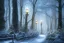 Placeholder: FOREST LANTERN WINTER PATH FALL