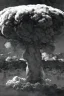 Placeholder: little girl watch Hiroshima bomb, greyscale