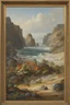 Placeholder: Paradise at the sea painted by Poul Anker Bech