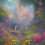 Placeholder: bright fairy in a flowery landscape synthwave, colorful, concept fairy art, smooth, extremely sharp detail, finely tuned detail, ultra high definition