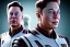 Placeholder: Elon with Vulcan ears. standing in front of starbase