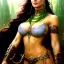 Placeholder: portrait 'beautiful Sexy Busty Dejah Thoris',braided long hair,horned helmet, celtic tattoed,crystal clear green eyes,painting by gaston bussiere, greg rutkowski, yoji shinkawa, yoshitaka amano, tsutomu nihei, donato giancola, tim hildebrandt, oil on canvas, cinematic composition, extreme detail,fit full head inside picture,32k