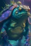 Placeholder: Amphibian turtle mutant bull alien,FHD, detailed matte painting, deep color, fantastical, intricate detail, splash screen, complementary colors, fantasy concept art, 32k resolution trending on Artstation Unreal Engine 5