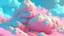 Placeholder: cotton candy clouds cute fluffy and light abstract highly detailed 4 k