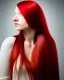 Placeholder: Girl with red long hair