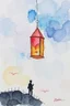 Placeholder: SKETCH WATERCOLOR PASTEL COLOURS - “The Lantern of the Lost Sky”