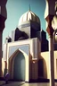 Placeholder: I want a picture of the mosque from several angles.