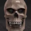 Placeholder: crystal skull portrait, simmetric eyes, ambient, ultra realistic photo, unreal engine, paloroid, 100mm --aspect ratio 1:1