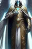 Placeholder: ancient prophet archmage celestial armor faceless hard armor demigod being manyhands