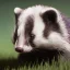 Placeholder: Badger playing video games