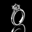 Placeholder: solitaire ring with round diamond