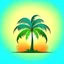 Placeholder: create a summer palm tree logo