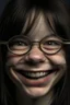 Placeholder: ugly girl glasses teeth and hairy face