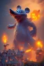 Placeholder: MICKEY MOUSE AS GODZILLA DESTROYING BUILDINGS IN SOUTH AFFRICA