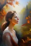 Placeholder: Life is a fleeting moment, oil painting