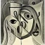 Placeholder: drawn in single line by Nicolai Blatter with hatch with parallel wavy lines metal engraving with spanish man dance procession in salvador dali style or picasso style