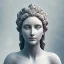 Placeholder: Greek white marble stature, full body, full of details, realistic, beautiful young woman, hight definition, 8k, symmetric face, perfect eyes