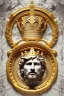 Placeholder: Ultra Realistic image, Roman sculpture, clean white marble material, Lionel Messi, gold Laurel leaves wreath, god crown, renaissance ornaments, one gold star in heart, sun ornament, sun rays background, chisel style, waist up portrait, emperor style, epic, celestial, cinematic lighting, God light, god rays, 4k resolution, smooth details, ornate details, soft lighting, unreal engine 5, art station, substance 3d.