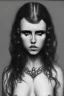 Placeholder: Danish Singer MØ face, Style John Kenn Mortensen,