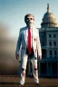 Placeholder: Ultra realistic image, Donald trump zombie, zombie performance, skull, blood, torn arm, night, walking twisted, waist up view, thriller style, dark ambient, highly detailed, White House background, concept art, unreal engine 5, god rays, ray tracing, RTX, focal lighting, ultra detail, volumetric lighting, 3d, finely drawn, high definition, high resolution.