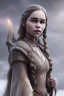 Placeholder: emilia clarke, viking clothes, realistic, unreal engine, cinematic lighting, octane render, particles fire, particles fog, particles smoke,