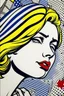 Placeholder: PEACE style of roy lichtenstein