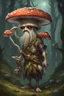 Placeholder: mushshroom spores infected human druid