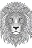 Placeholder: lion mandala, realistic, each unique, full view, only draw lines, clean line art, –no sketch, white background, minimalistic black lines, minimal black color, coloring page, thin black line art, perfect shape, perfect clear lines,