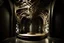 Placeholder: Iranian theatre interior design, parametric architecture, decoration by Reza Abedini style of graphic design, calligraphy, Persian