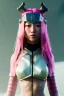 Placeholder: portrait, Asian cyborg woman, samurai warrior :: symmetry photography, cyberpunk style, pink hair, black samurai army, katana, japanese traditional ornaments, pink, white, black, glow eyes, cinematic, Ultra realistic, dark scene, soft color, highly detailed, unreal engine 5, RTX, ultra detail, 3d, finely drawn, high definition.