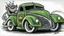 Placeholder: Ratfink drawn in the style of Ed Roth