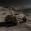 Placeholder: Lunar rover with claw