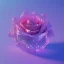 Placeholder: transparent crystal rose, crystallized, cinema lighting, cinema 4d, octane render, 3d render, incrate detailed