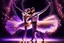 Placeholder: very beautiful a ballet male and female dancers couple in very pretty clothing dancing ,hyper realistic ,disco lights,very luxury dance stage ,with nice light sources and devices in stage, close up