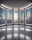 Placeholder: virtual business studio glowing false windows