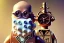 Placeholder: portrait of a bald and shaved Atul Bhardwaj building lego, steampunk, brown eyes, no facial hair, steampunk, unreal 5, octane render, cinema4d, dynamic lighting, soft lighting, 4k, redshift render, highly detailed, hyper realistic