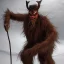 Placeholder: Stable diffusion, epic photo of a humanoid krampus, ultra realistic , cinematic